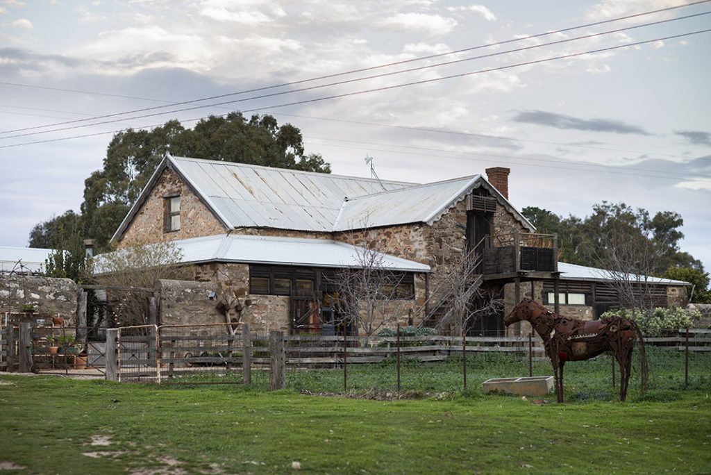 >> The Angas Family house at Hutton Vale Farm, of which Jan and John currently reside